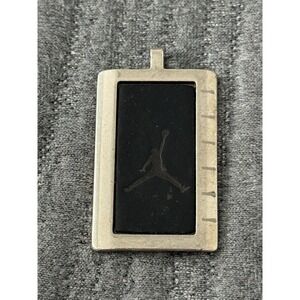 Nike AF-1 Michael Jordan Jump Man Logo Pendant Dog Tag Keychain Metal